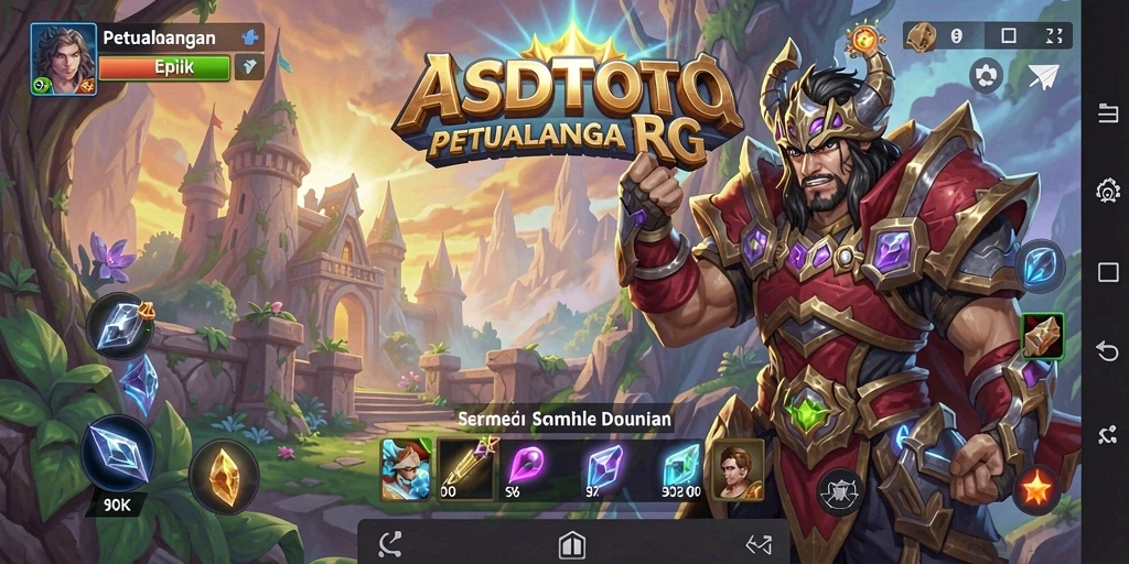 Gameplay ASDTOTO menampilkan pertarungan epik dalam dunia RPG.