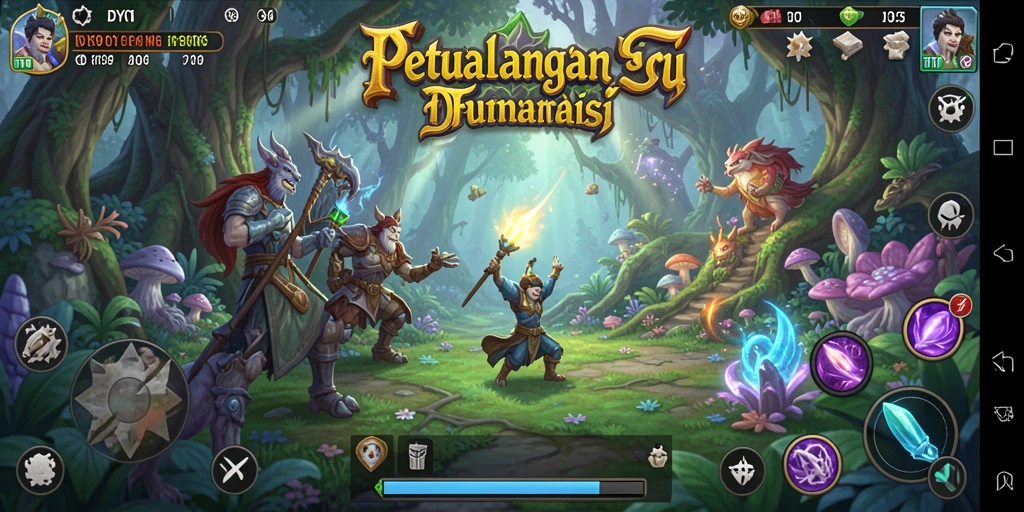 Tampilan gameplay DY01 yang menakjubkan dalam petualangan seru.
