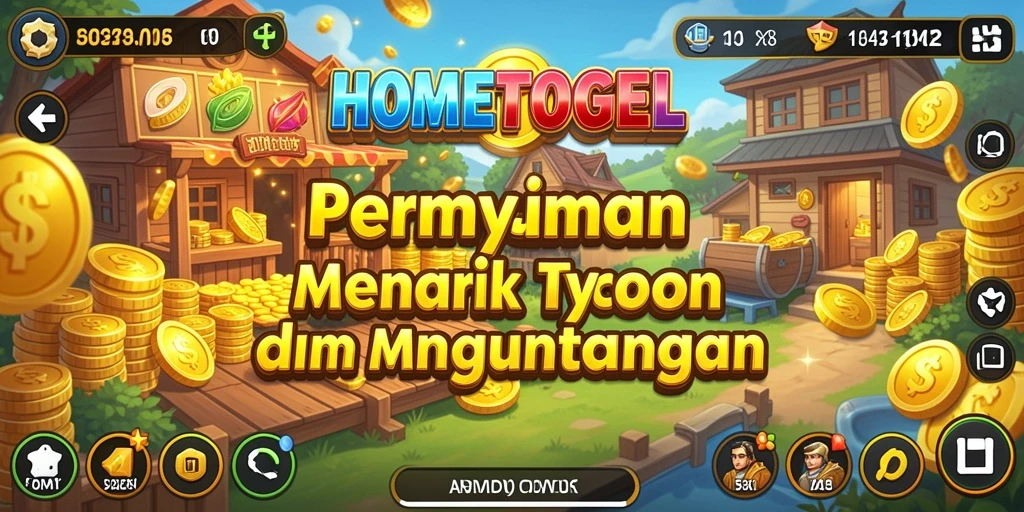 Tangkapan layar gameplay HOMETOGEL yang menarik dan seru.
