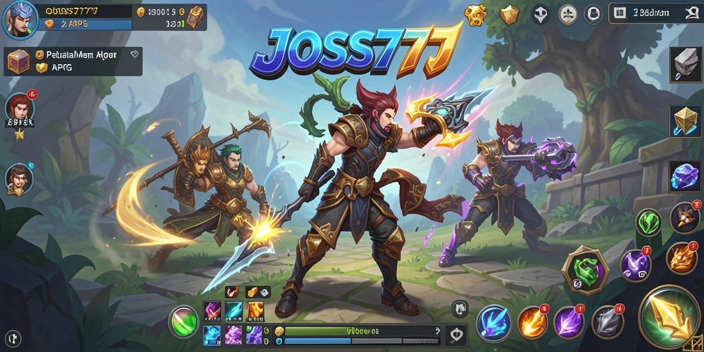 Gameplay ARPG JOSS777 yang menegangkan dan penuh aksi.