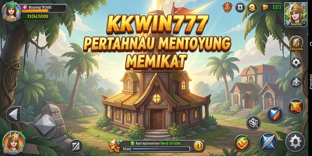 Gameplay menara pertahanan yang seru dan menantang di KKWIN777.