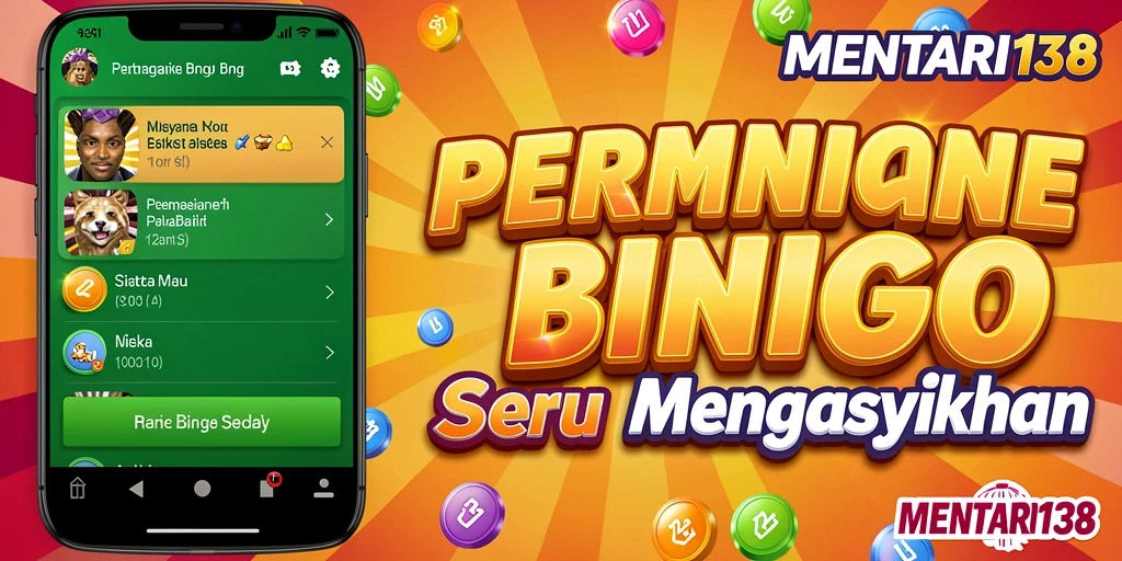 Tampilan gameplay seru MENTARI138 dengan suasana Bingo yang menarik.