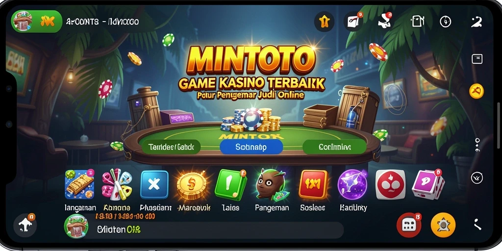 Tampilan menawan dari MINTOTO saat bermain Kasino online.