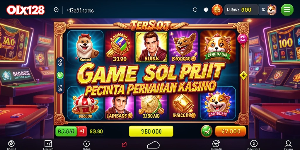 Tampilan menarik dari gameplay OLX128 yang penuh warna dan fitur seru.