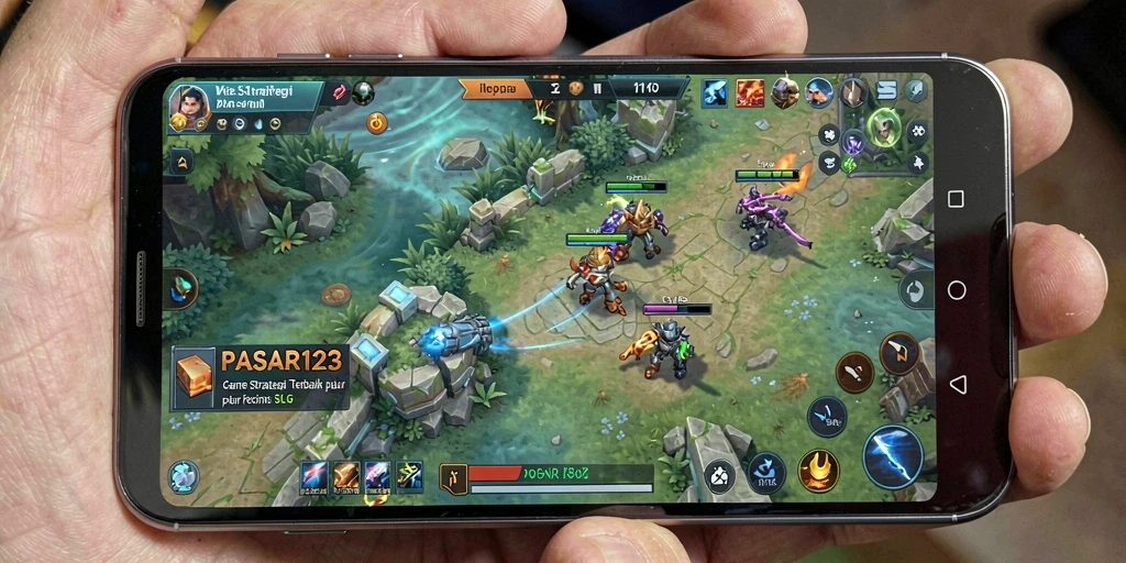 Tampilan gameplay mendebarkan dari PASAR123 yang menantang strategi pemain.