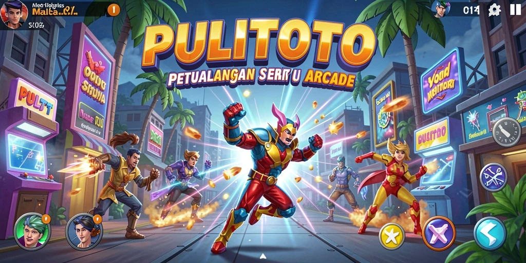 Tangkapan layar menunjukkan gameplay seru PULITOTO dalam aksi.