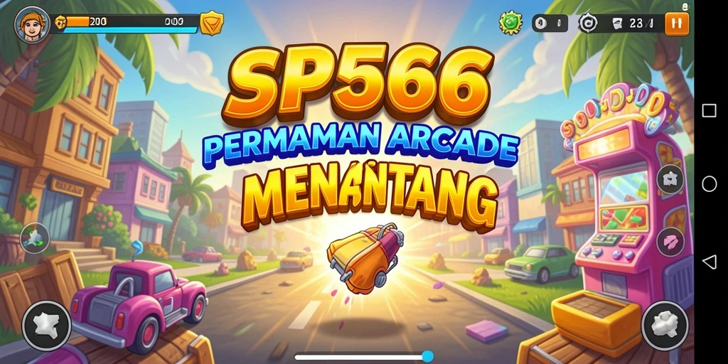 Tampilan gameplay seru dan mendebarkan di SP666.