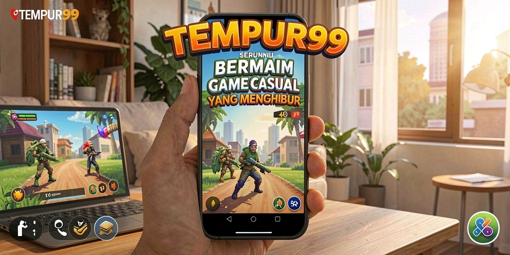 Tampilan menarik dari gameplay TEMPUR99 yang seru.
