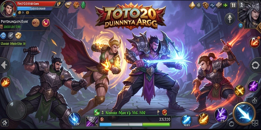 Gameplay seru TOTO20 yang penuh aksi ARPG.