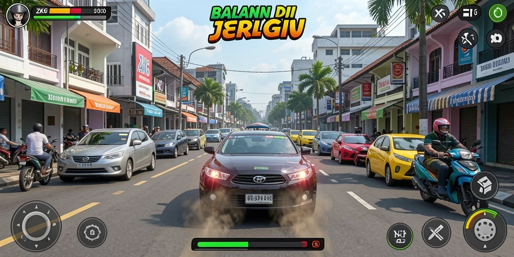 Tampilan gameplay ZK6 yang menegangkan dan penuh aksi.